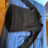 Maglione nero donna