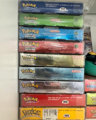 Collezione pokemon gameboy