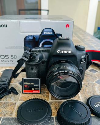 Canon Eos 5d mark iv + Canon 50mm f1.4 USM e UV