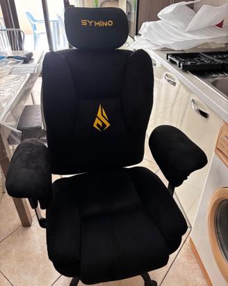 Sedia da Gaming Symino Ergonomica Nuova Sigillata