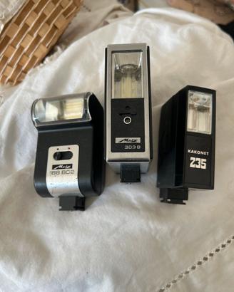 3 flash in blocco