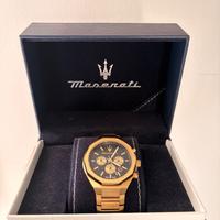 Orologio Maserati cronografo dorato –con scatola