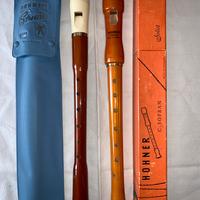 2 flauti, Honer solist e Honer studio