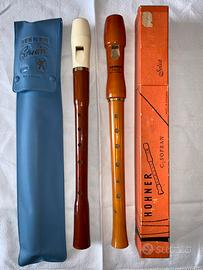 2 flauti, Honer solist e Honer studio