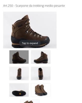 scarpe trekking scarponi