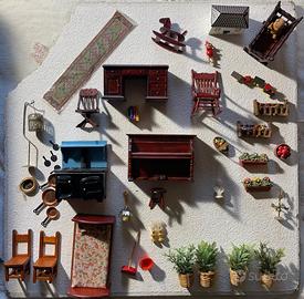 Miniature doll's house set