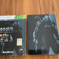 Mass Effect Trilogy cofanetto 5 DVD XBOX 360 🇮🇹