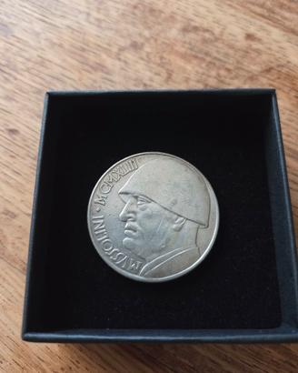 moneta argento epoca Mussolini
