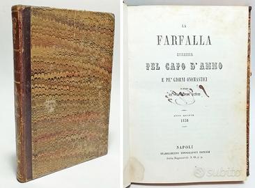 LA FARFALLA STRENNA PEL CAPO D’ANNO E PÈ ... 1856