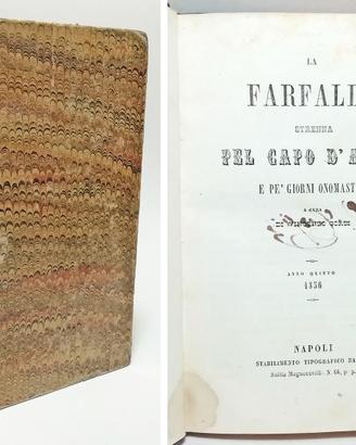 LA FARFALLA STRENNA PEL CAPO D’ANNO E PÈ ... 1856