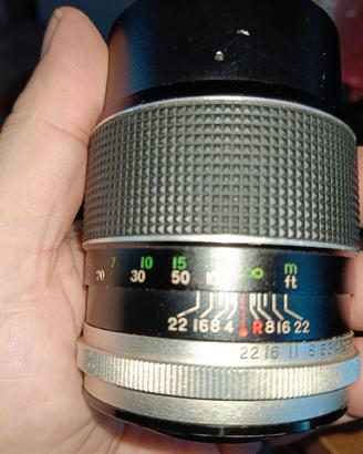 ottica Varexon 135mm F2.8 attacco M42