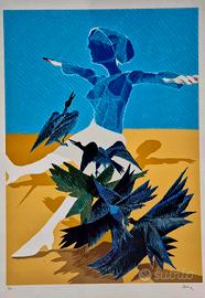 Calabria quadro incorniciato 