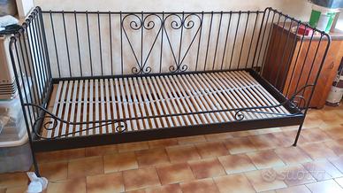 Letto/divano in ferro battuto modello Meldal Ikea