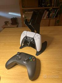 Dualsense controller e Xbox controller
