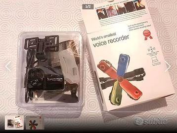 Action cam telecamera micro con accessori