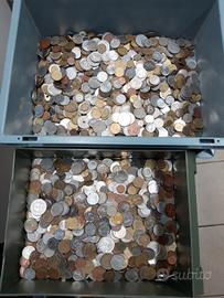 lotto 18 kg monete estere 