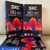 Videocassetta VHS SKC HQ 60 & SKC HQ 90