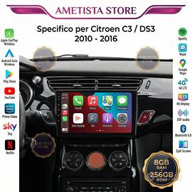 Car Tablet Android Citroen C3 DS3 CarPlay