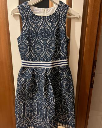 Vestito blu e argento taglia 38/40