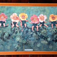 Poster Anne Geddes – Cornice in legno con vetro