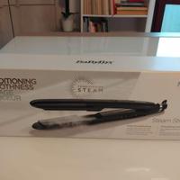 Piastra per capelli a vapore