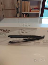 Piastra per capelli a vapore