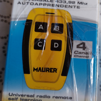 Radiocomando Mauer 433,92 MHz autoapprendente