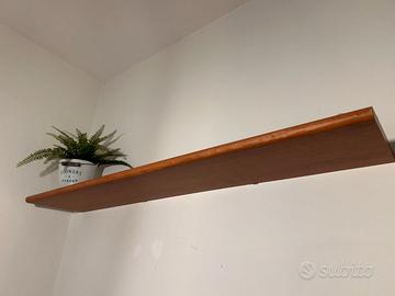 Mensola in legno 120 cm