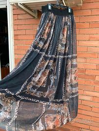 Gonna lunga animalier