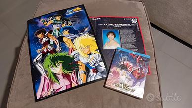 Saint Seiya cofanetto blu-ray 12 CASE autografato
