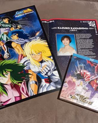 Saint Seiya cofanetto blu-ray 12 CASE autografato