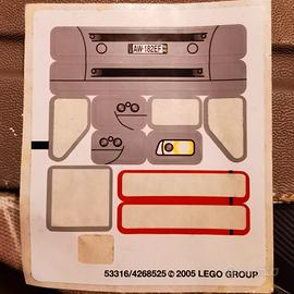 Lego set 8654 adesivi