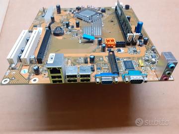 Scheda Madre socket 775 + Cpu + Ram
