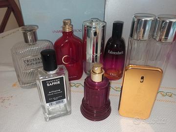 Bottigliette vuote profumo