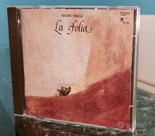 La Folia CD Gregorio Paniagua originale 1982 