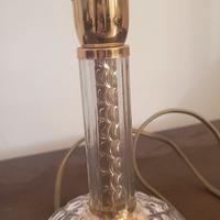 lumetti di cristallo e lampadario vintage 