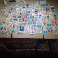 FRANCOBOLLI-NAZIONALI-INTERNAZIONALI-250 PEZZI-