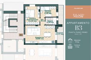 Rif.V53- appartamento trilocale
