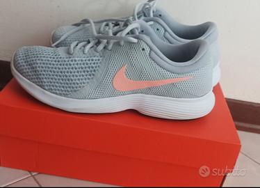 Nike Revolution 4 Donna Grigio/Rosa  N 38.
