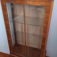 VETRINETTA STILE INGLESE con vetri decorati