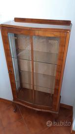 VETRINETTA STILE INGLESE con vetri decorati