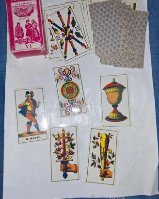 Tarot Vintage "I veri Tarot" scatola rossa -