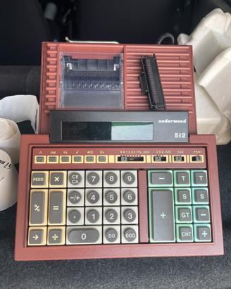 Underwood calcolatrice elettronica da ragioneria