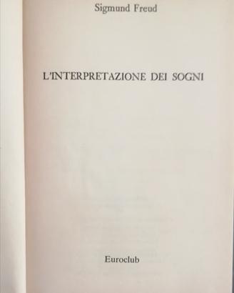 l interpretazione dei sogni 