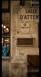 Targa originale francese 1960 " Sala non fumatori"