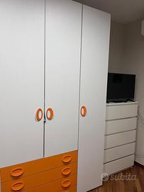 Armadio con comodino