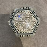 Intarsio scatola madreperla mosaico persiano