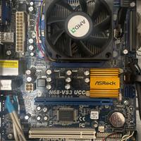 ASROCK N68-VS3 UCC+ AMD ATHLON2 X 3 425 + 4GB DDR3
