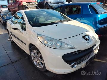 Ricambi PEUGEOT 207cc 1.6 diesel anno 2008