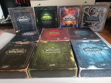 WORLD OF WARCRAFT collectors edition 1-10 completa
